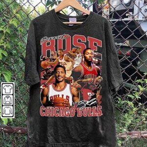 Derrick Rose Derrick Rose Chicago shirt retro